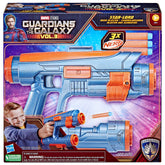 Marvel Studios' Guardians of The Galaxy Vol. 3 Nerf Star-Lord Quad Blaster, 3 Nerf Darts, Role Play Super Hero Toys, 5+
